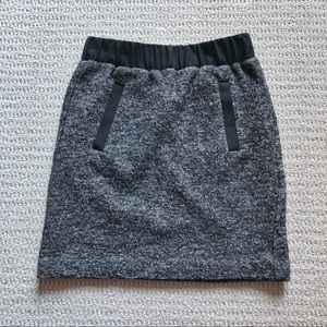 Ann Taylor LOFT Wool Blend Miniskirt for Work